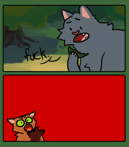 snickerdoobles: fireheart calm down it’s part of cinderpaw’s training (original)