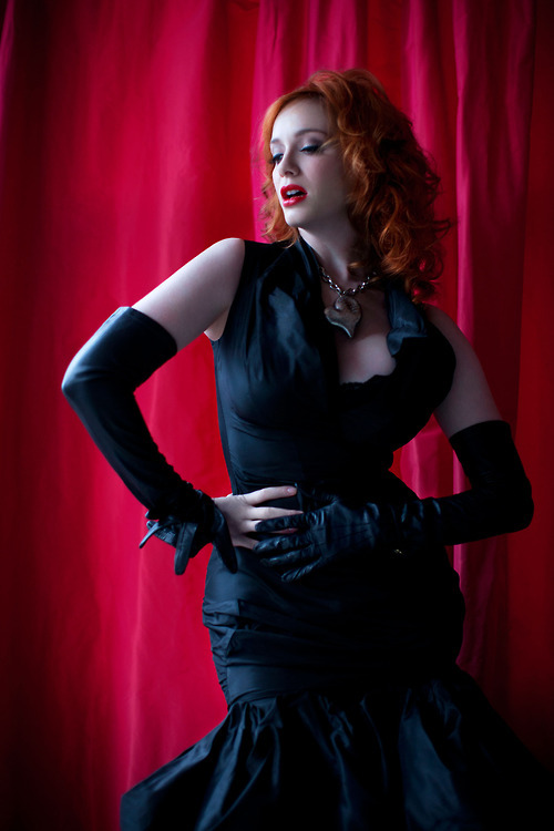 djkaeru: comeflycomeflyaway: for-redheads: Christina Hendricks for Vivienne Westwood - photographed 