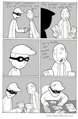tastefullyoffensive:  (comic by Lunarbaboon)
