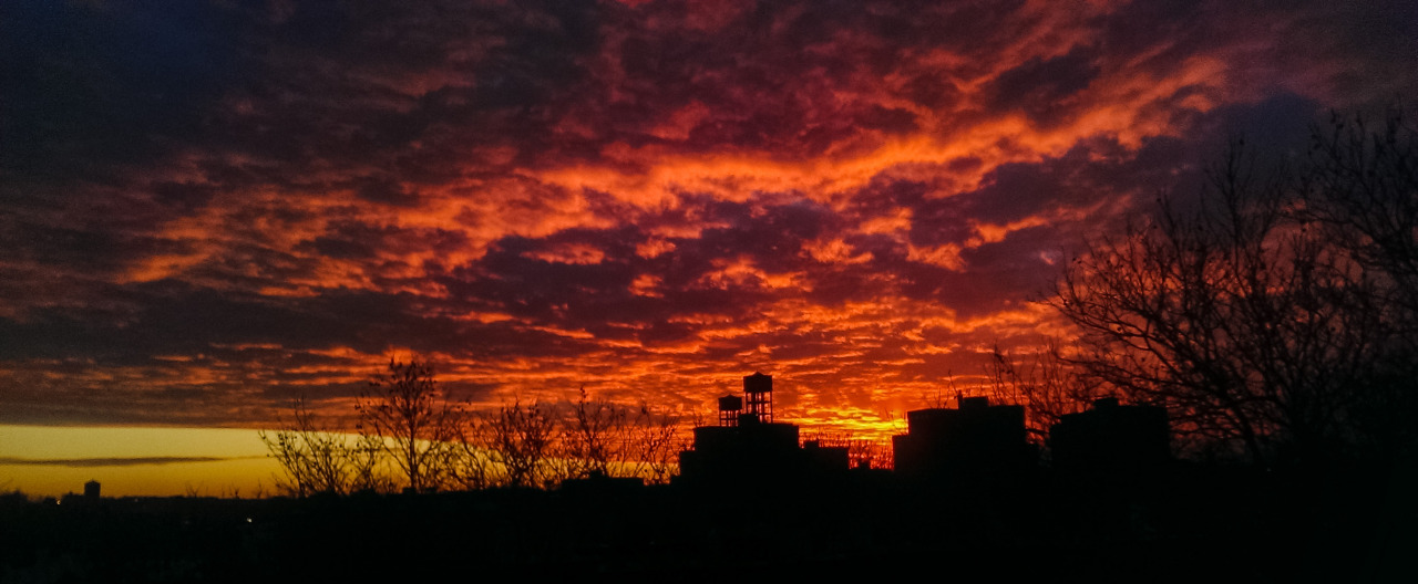 Sunset over Brooklyn