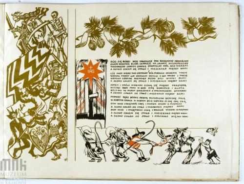 lamus-dworski:Book with Polish carols illustrated by Zofia Stryjeńska (then: Lubańska), 1917. Images