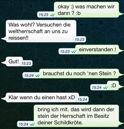 verliebtundverloren:  diese Gespräche … 