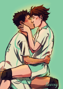 neevoy:  Aaand another one   ༼ つ ◕_◕ ༽つ  I’m in iwaoi hell help meee   13.04.2016Please do not repost or use without permisson ❤   