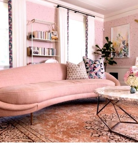 Traditional Living Room Los Angeles
