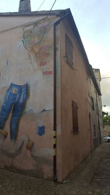 I Murales del Borgo di Saludecio (RN) -Italy-