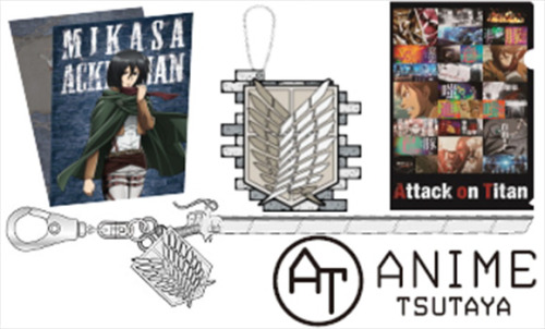 The upcoming SnK x TSUTAYA collaboration will feature a special edition “T Card” (Membership card) as well as merchandise like rubber straps and keychains!SnK T Card Registration Period: August 7th - October 31st, 2015 (In-Store)August 7th, 2015