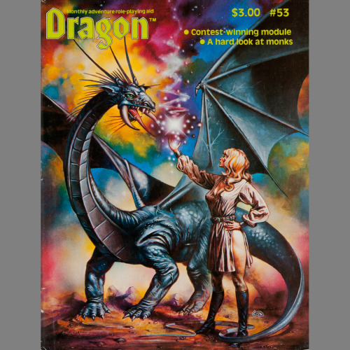 Dragon 53 (September, 1981). Another decisive moment for the magazine, this is the first Clyde Caldw