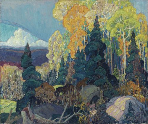 Franklin Carmichael - Autumn Hillside (1920)