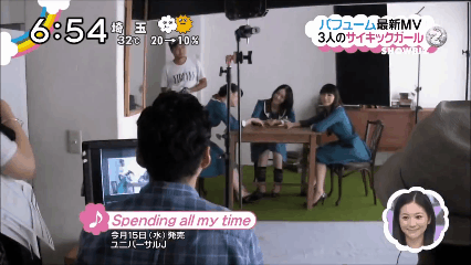jorepi:  Perfume Spending All My Time Behind The Scenes Gif Set 2 of 2 