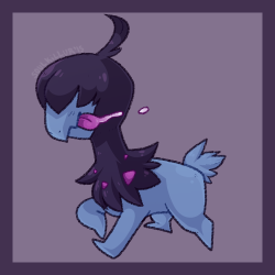 soulkillurart:    Day 3: Favorite Dark Type: #633 DeinoI love this dark dragon too much they are so cute.  