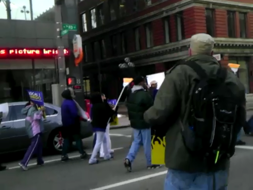 Last week, Columbus janitors took to the streets to demand a fair contract. This Monday, they return