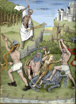 blackpaint20:  Heure de Charles d’Angoulême Horae ad usum Parisiensem. Latin 1173. End of XV century.