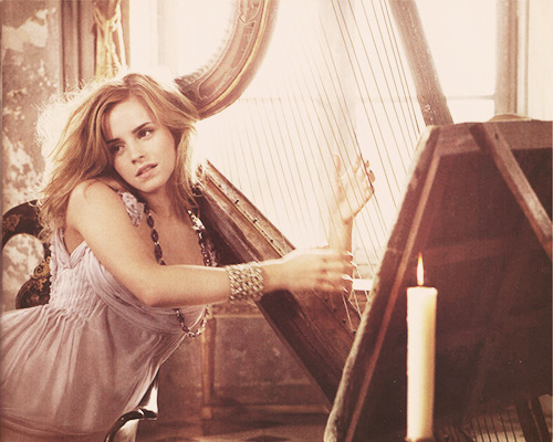 :  Emma Watson for Vogue Italia (October 2008)     