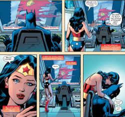 wonderbat-the-one-true-otp: thejokerbatsysource: Justice League of America #0 (2006) Bruce needs Diana   