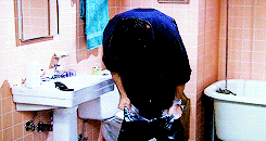 meerareed:   I got really hot in my leather pants so I took them off, but they must have shrunk from the- the sweat or something, or- or my legs expanded from the heat. I- I can’t get them back on, Joey! I can’t! 