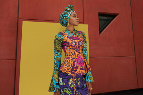 sartorialadventure: Lagos (Nigeria) designers Odio Minomet and The Lady Maker, using Vlisco fabrics