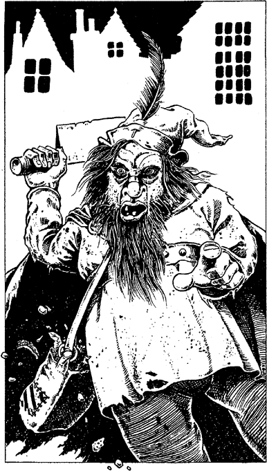 fuckyeahbritisholdschoolgaming:  Illustrations from Lone Wolf 1 - Flight From the Dark. Gary Chalk, 1984.I am so wedded to the idea that Magamund is Gary Chalk’s pen and ink work that I’ve never been able to take to any other artist’s vision of