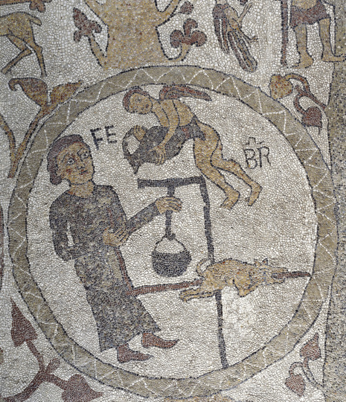 italian-landscapes:Mosaici della Cattedrale di Otranto, Puglia (Otranto Cathedral Mosaics, Apulia), 