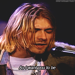 inn0thingwetrust:  20 years since the death of Kurt Cobain 5th April 1994Come as you are.