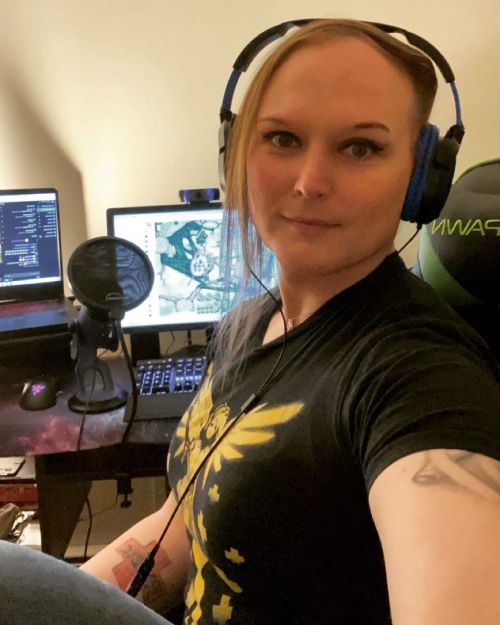 Full (remote) Studio Setup for ESP - Eryn Spencer Productions #twitchaffiliate #hottopic Mercy Tee, 