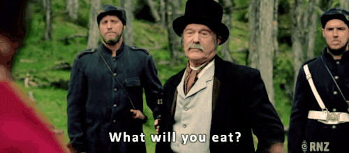 [image Description: 6 Gifs Stacked Vertically. The Gifs Depict A Māori Leader, Pōtatau Te Wherowhero,