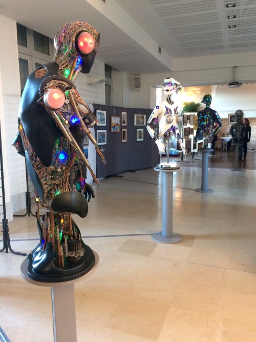 Did an amazing expo this weekend at the gorgeous Chateau Fleac. Made some noise futurist stylee! &am