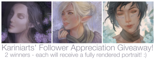 kariniarts:Hey everyone! It’s my first giveaway, how exciting! A couple weeks ago I passed my first 