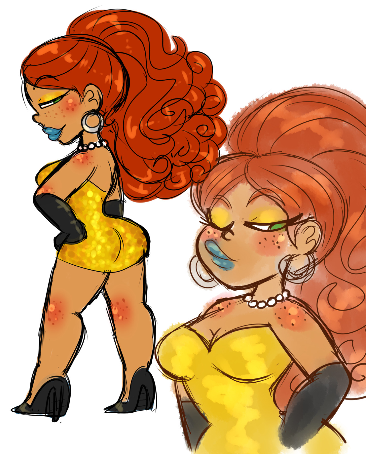 princesscallyie:  Random doodles cause I didn’t know what else to draw Art Blog~