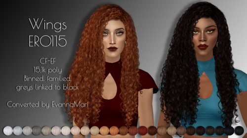 Five new  female hair’s retexture and recolorsClick name for view anglesLeahLillith Agatha (SFS / Me