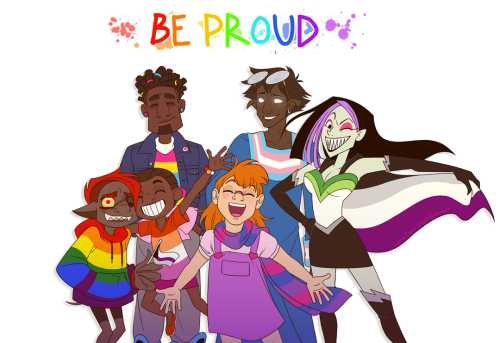 Happy Pride Month, everyone! ️‍May you all feel comfortable and happy being, and expressing, who