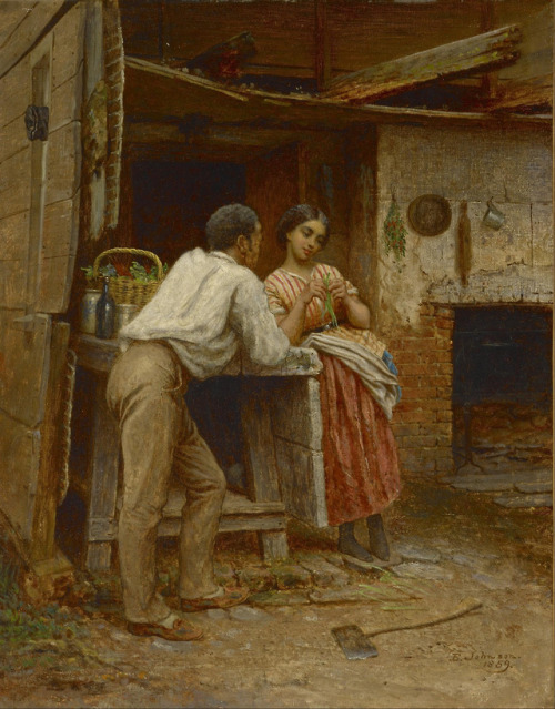 Southern Courtship, Eastman Johnson, 1859