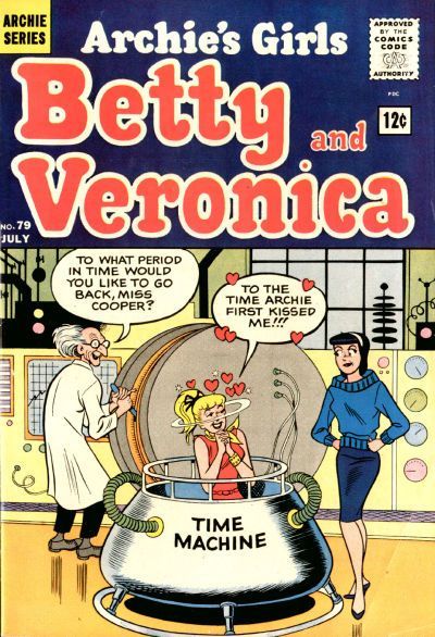 retrogasm:  Betty and Veronica and a time machine