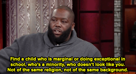 micdotcom:Watch: Killer Mike then gives one change-maker the biggest compliment.