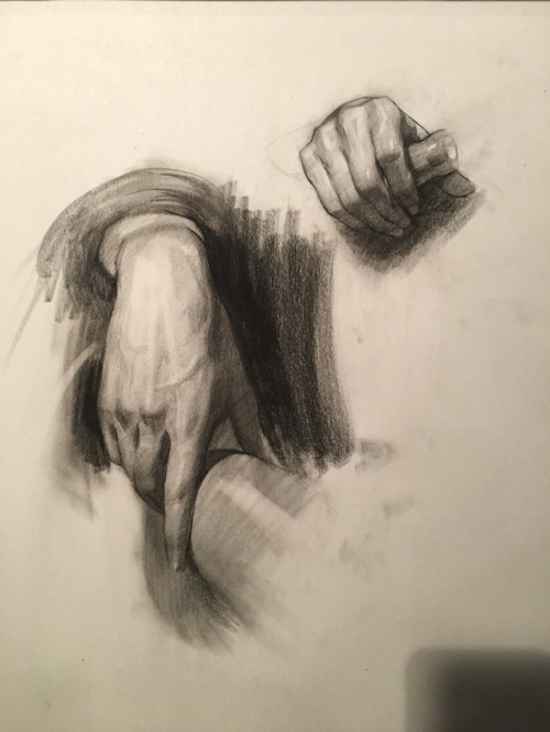 Hand drawing demonstration from the class of Ben Young