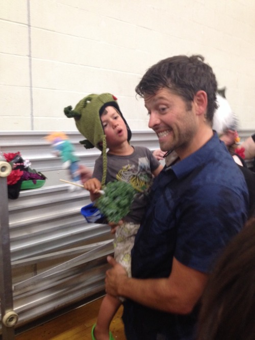 fandom-mental-hospital: Misha Collins in Seattle at the Miller Community Center for a GISHWHES recor