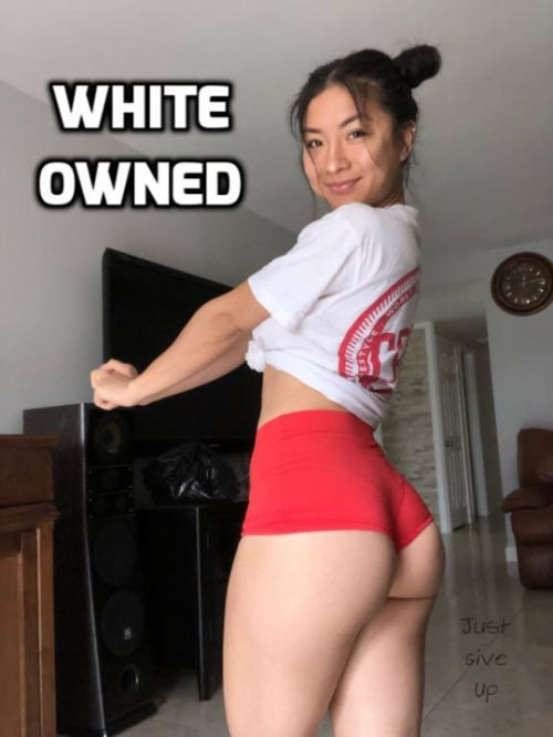 asiangirlforwhitecock: wmaflovealways:Repost WMAF captions 2 They keep deleting all my posts. ASIANS