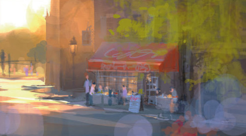 scurviesdisneyblog:Visual development for Ratatouille by Dominique Louis 