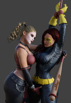 Squarepeg3D:  It’s Totally Unfair To Say That Harley Doesn’t Practice Safe Sex.