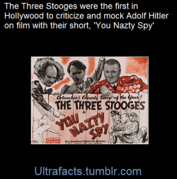 ultrafacts:    The film satirized the Nazis