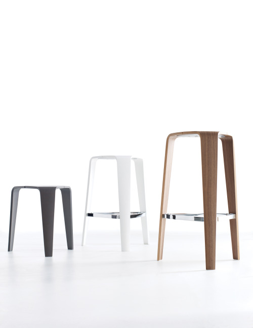 mdilelladesign:Tre bar stool. By: Davis furniture. 