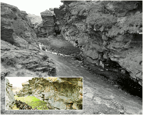 thearkenstone-ck: My Middle-earth Journey  ❁ The canyon where Pippin dropped his leaf pinPoolburn / 