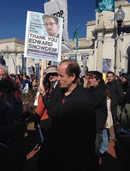 angelclark:  #StopWatchingUs Thousands Protest Against NSA Spying In DC (PHOTOS) Thousands marched on the National Mall in Washington, DC to protest covert surveillance operations by the National Security Administration, NSA, on the anniversary of the