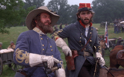 qsy-complains-a-lot:breakfastautocrat:Lt. Col. Edward Porter Alexander in Gettysburg (1993)“Sir, I’m