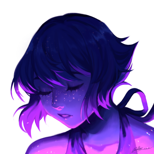 painted a lapis lazuli!!