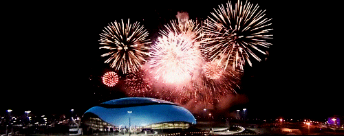 crushalltheraspberries:   London 2013 & Sochi 2014 fireworks 