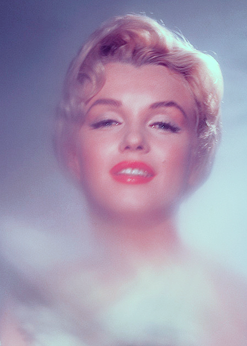 beauvelvet:Marilyn Monroe photographed by Jack Cardiff, 1956. Marilyn’s face was, in fact, so flawle