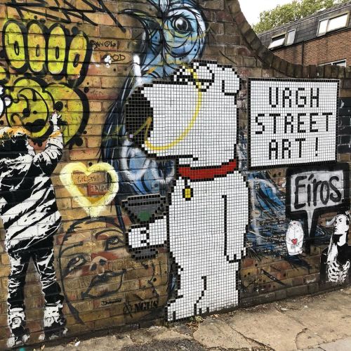 London street art from September! . . . . . . . . . . . . . . . . #london #landaan #streetart #graff