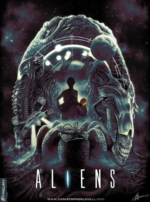 pixelated-nightmares:
“ ALIENS by Lovell-Art | Tumblr
”