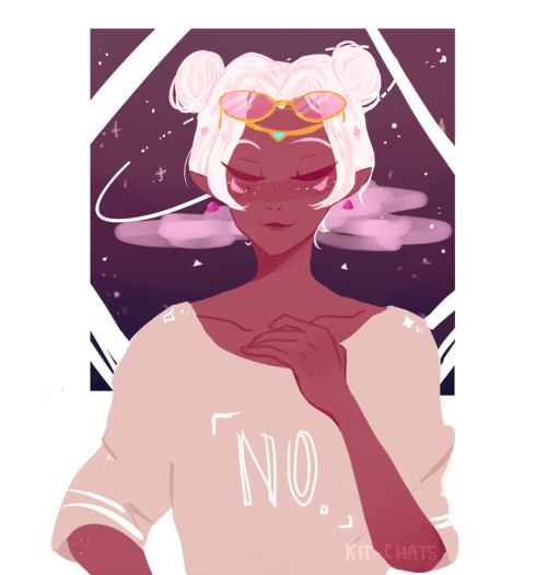 kit-chats: princess allura + buns :･ﾟ✧ (twitter)