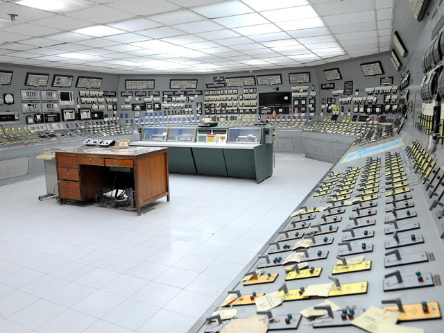 weirdlandtv:Control rooms, power stations, control panels—Soviet era mostly, and